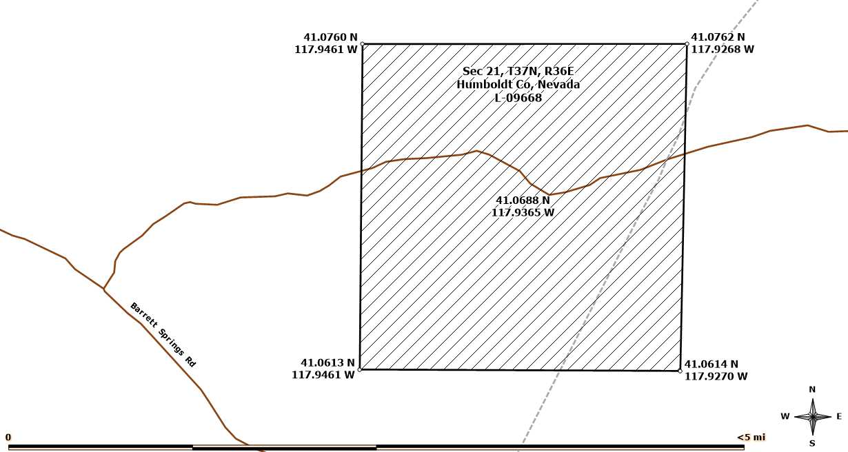 Own a Full Square Mile Near Winnemucca with Blue Mountain Foothills and Humboldt County Recreation - Image 3
