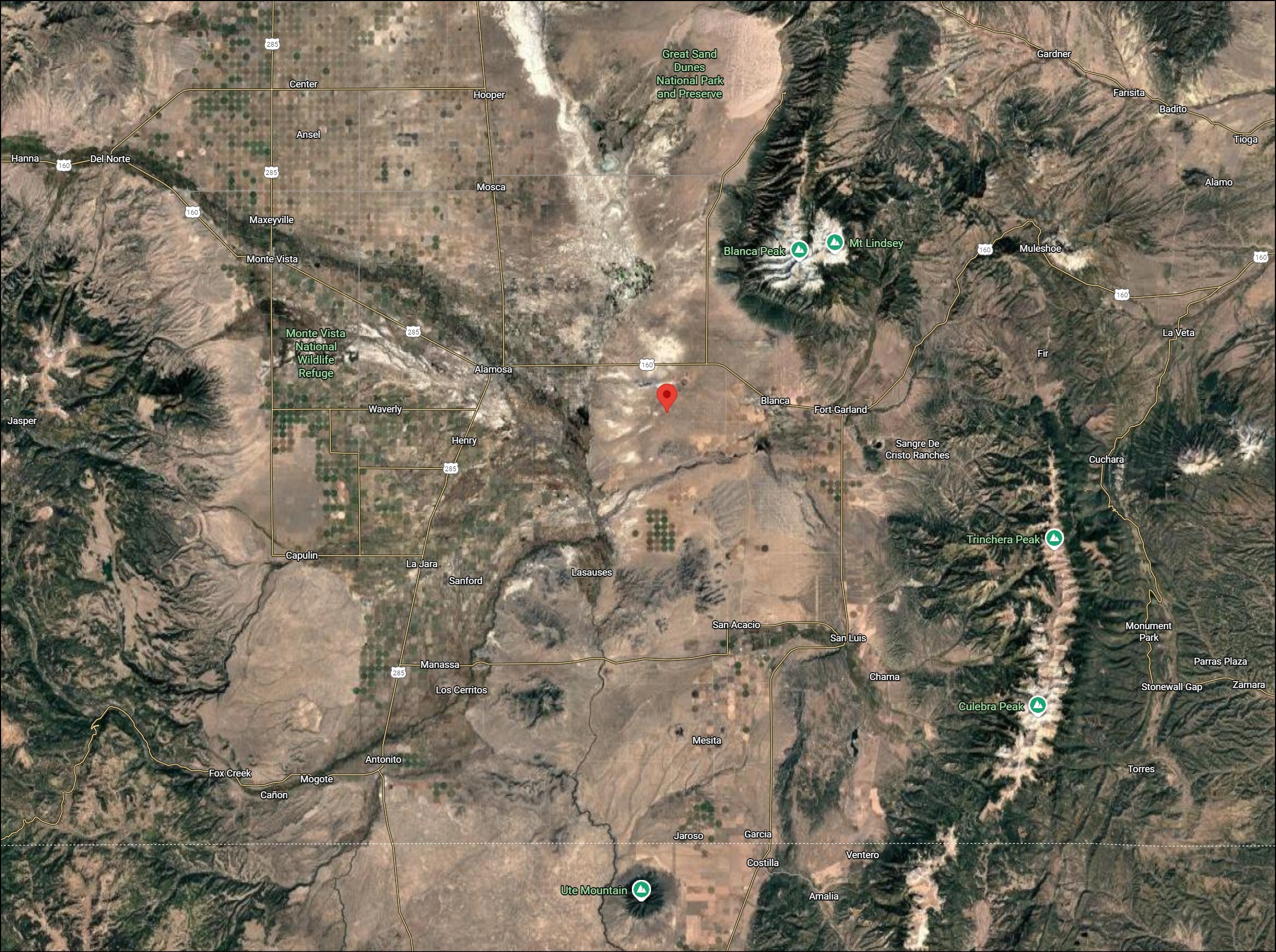 Colorado Costilla County 5 Acre Property Near Alamosa and Rio Grande River With Direct Dirt Road Access and Superb Mountain Views! Low Monthly Payment! - Image 7