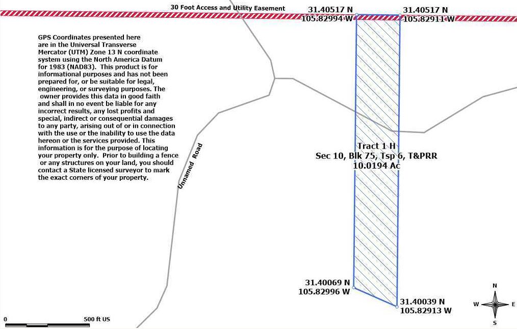 Texas Hudspeth County  10 Acre Property Near Fort Hancock with Easement and Dirt Road Access! Great Investment! Low Monthly Payments! - Image 5