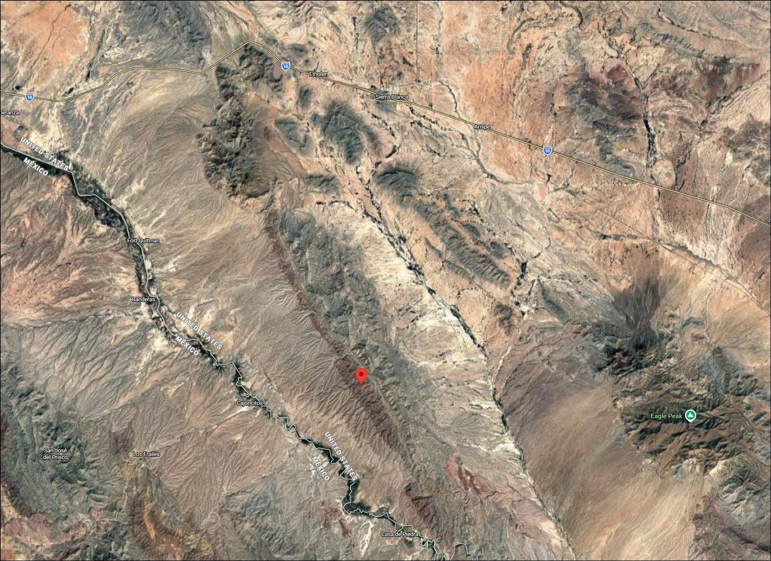 Remote Hudspeth County Desert Land Near Sierra Blanca With I-10 Reach - Image 4
