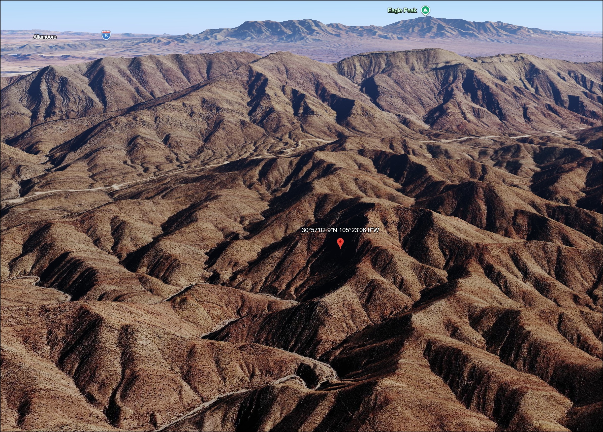 Remote Hudspeth County Desert Land Near Sierra Blanca With I-10 Reach - Image 5