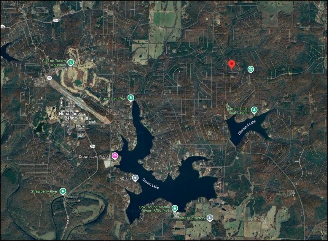 Arkansas Izard County 0.33 Acre Horseshoe Bend Lot Near Diamond Lake! Great Investment Near Diamond Lake! Low Monthly Payments! - Image 8