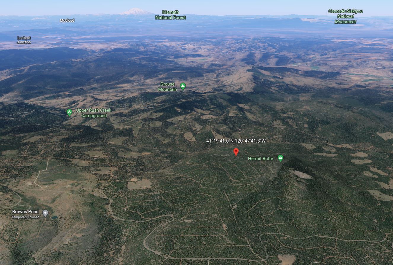 Hilltop California Pines Parcel Framed by Forest and Northern Modoc Views - Image 8
