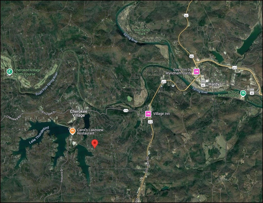 Arkansas Sharp County Cherokee Village Rare Lot on Hill near Lake Sequoyah! Great Investment Property! Low Monthly Payment! - Image 6