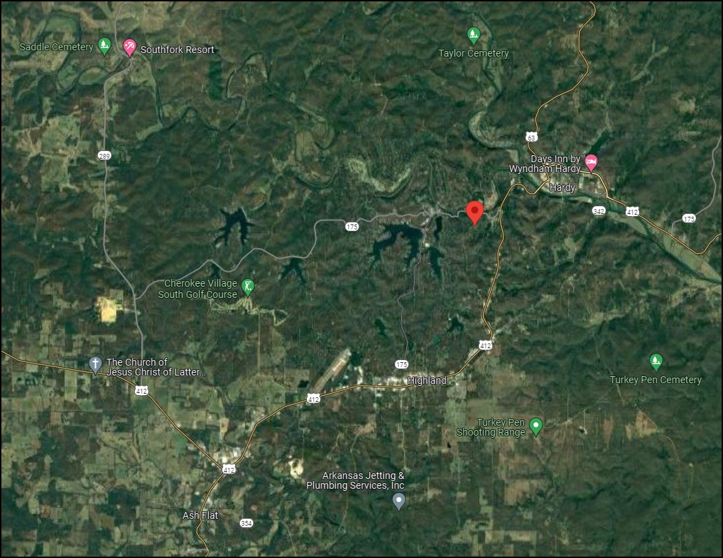 Rare Corner Lot on Top of Hill! Arkansas Sharp County Cherokee Village Superb Lot in Great Location! Low Monthly Payments! - Image 9