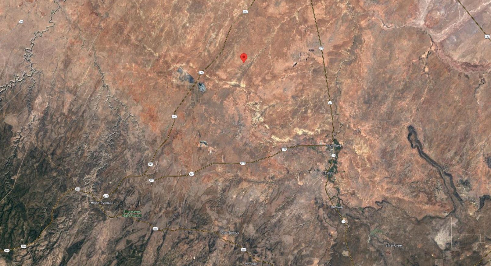 40 Acre Navajo County Arizona Lot Near Painted Desert and Holbrook Region