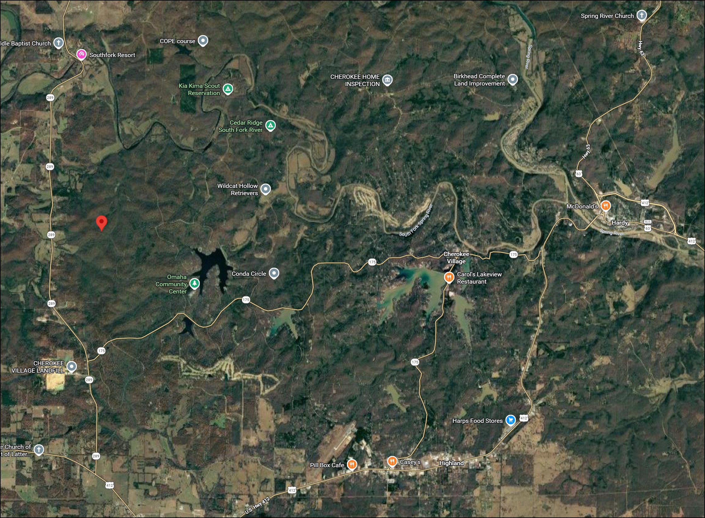 Double Lot Close to Lake Omaha and Golf in Fulton County - Image 5