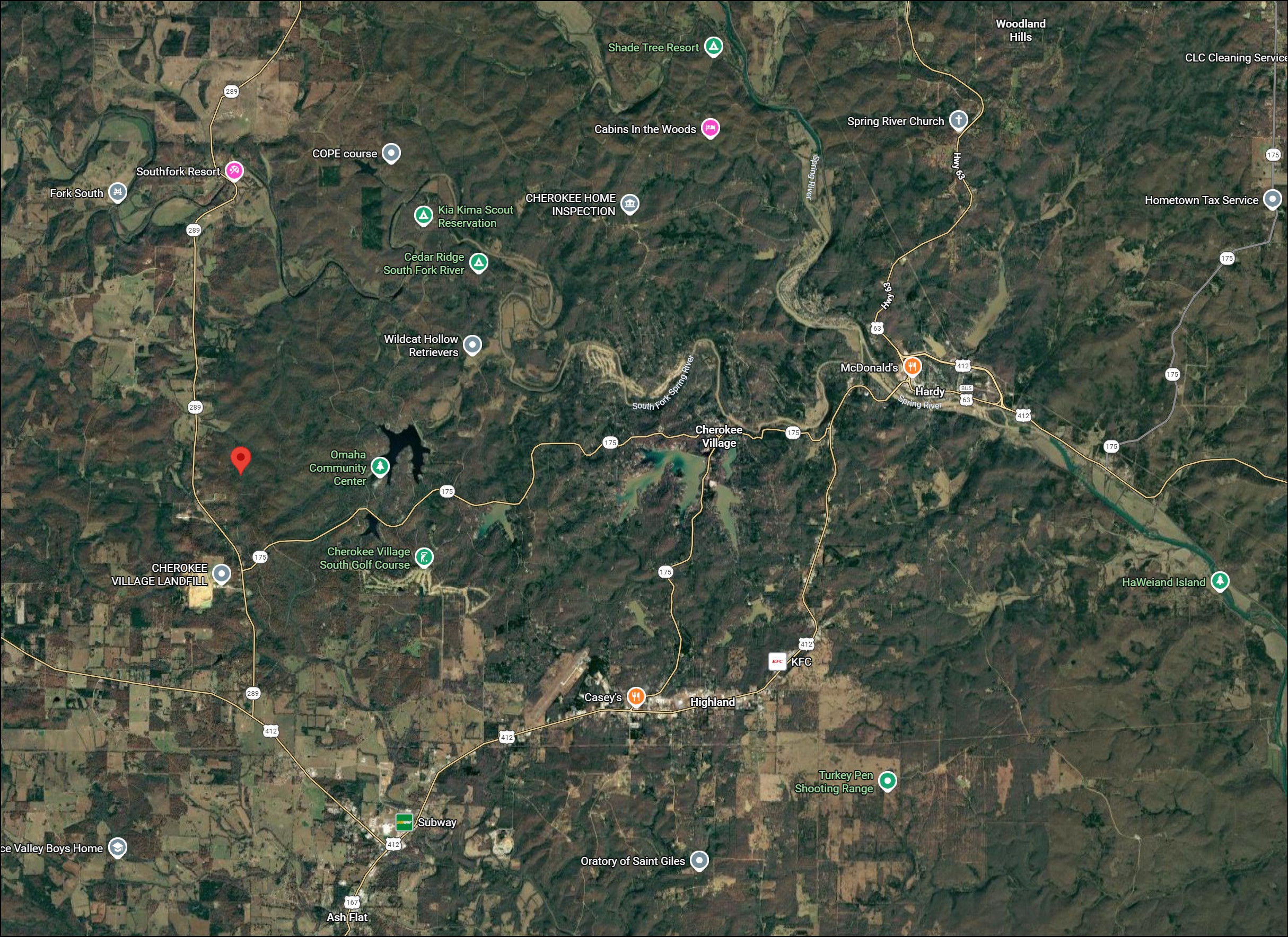 Rare Arkansas Fulton County 1.93 Acre Cherokee Village Quadruple Lot! Great Investment In Community Loaded with Resort Amenities! Low Monthly Payments! - Image 7
