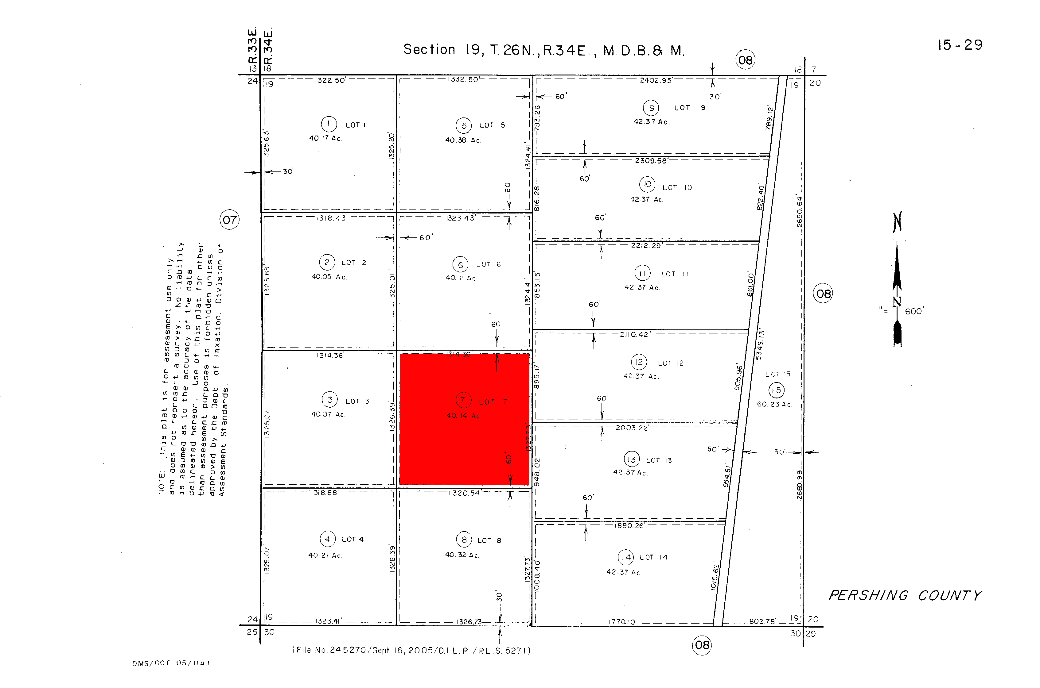 Nevada 40 Acres in Pershing County with Flat Ground and Mountain View! Low Monthly Payments!