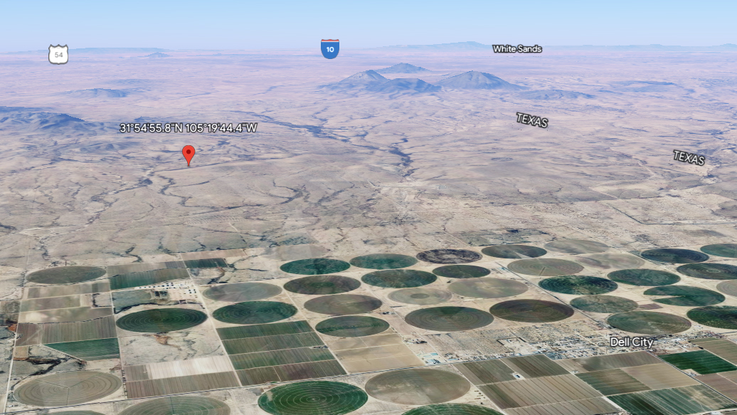 Texas Hudspeth County 21 Acre Land Investment Near Dell City And Highway Route with Dirt Road Trails! Low Monthly Payment! - Image 8