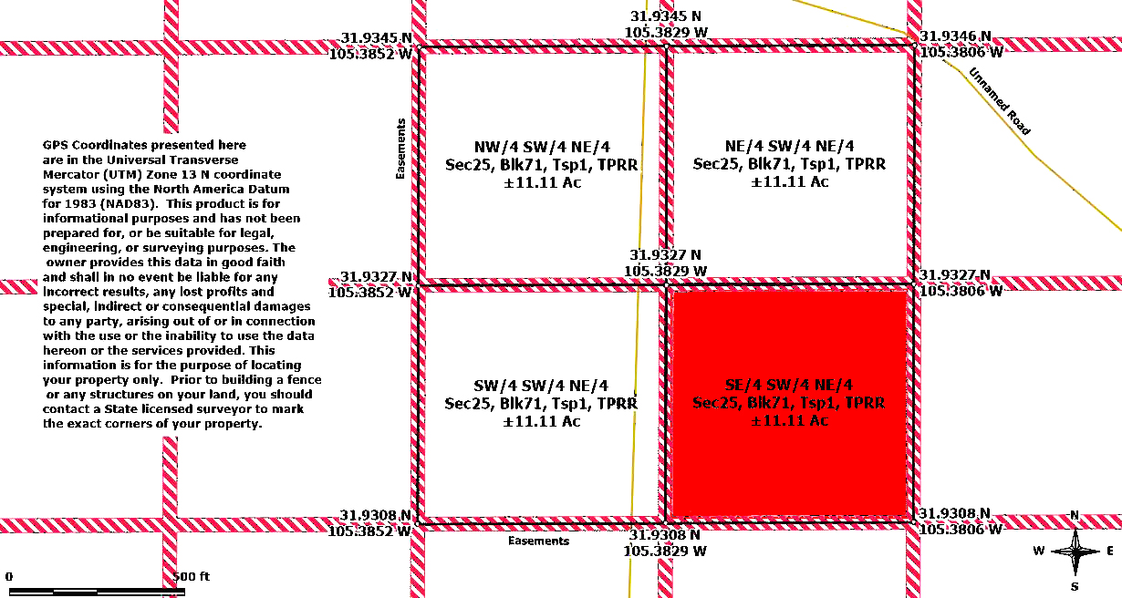 Texas 11 Acre Hudspeth County Fantastic Land Investment Property with Easement and Dirt Road Access! Low Monthly Payments! - Image 8