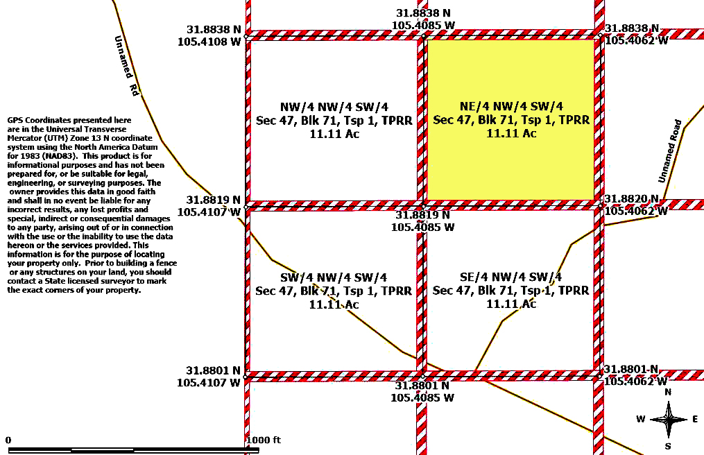 Texas Property 11 Acre Hudspeth County Fantastic Investment Lot with Easement! Low Monthly Payments! - Image 4