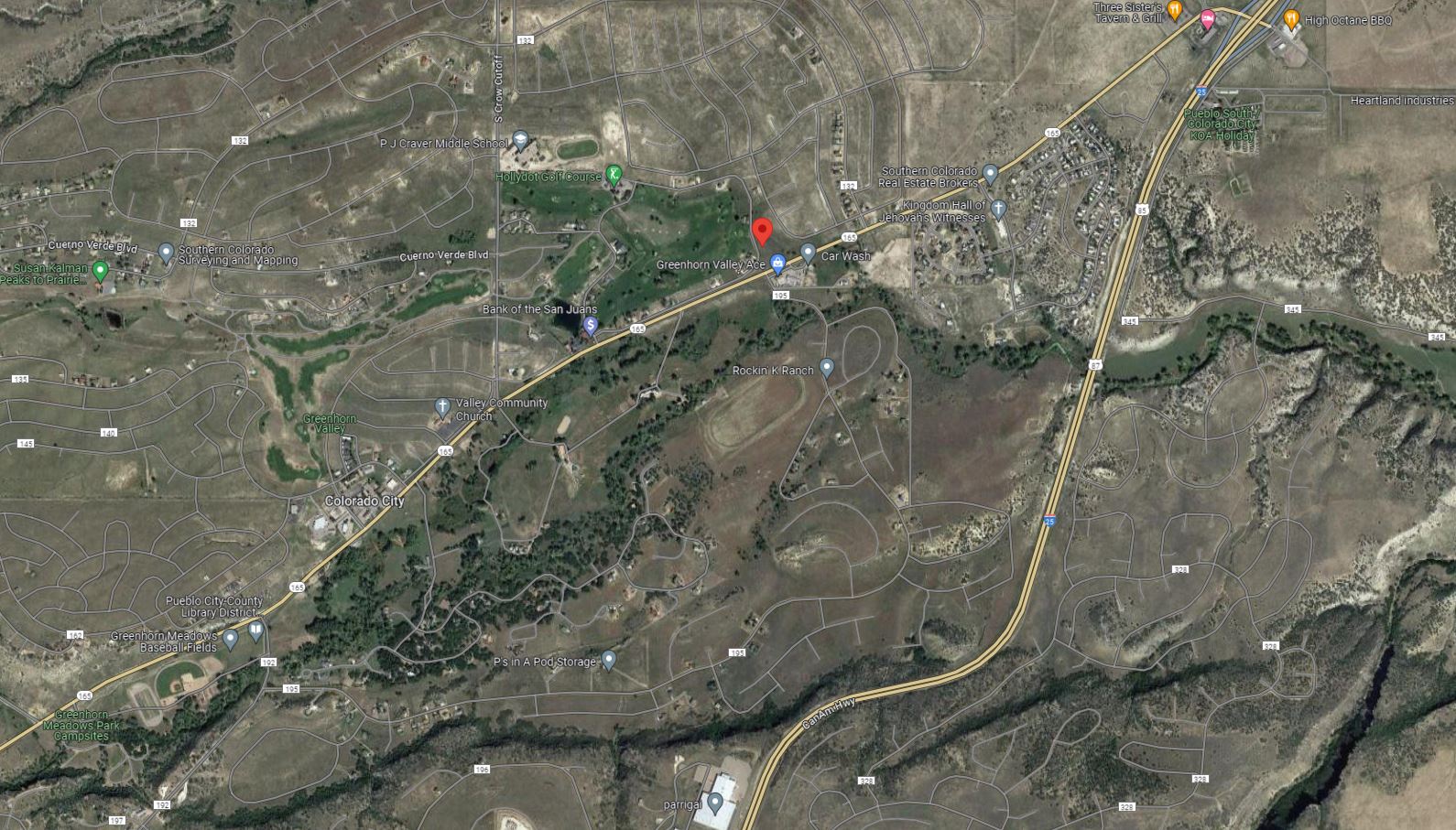 Adjoining Colorado City Lots with Golf Course Appeal in Pueblo County