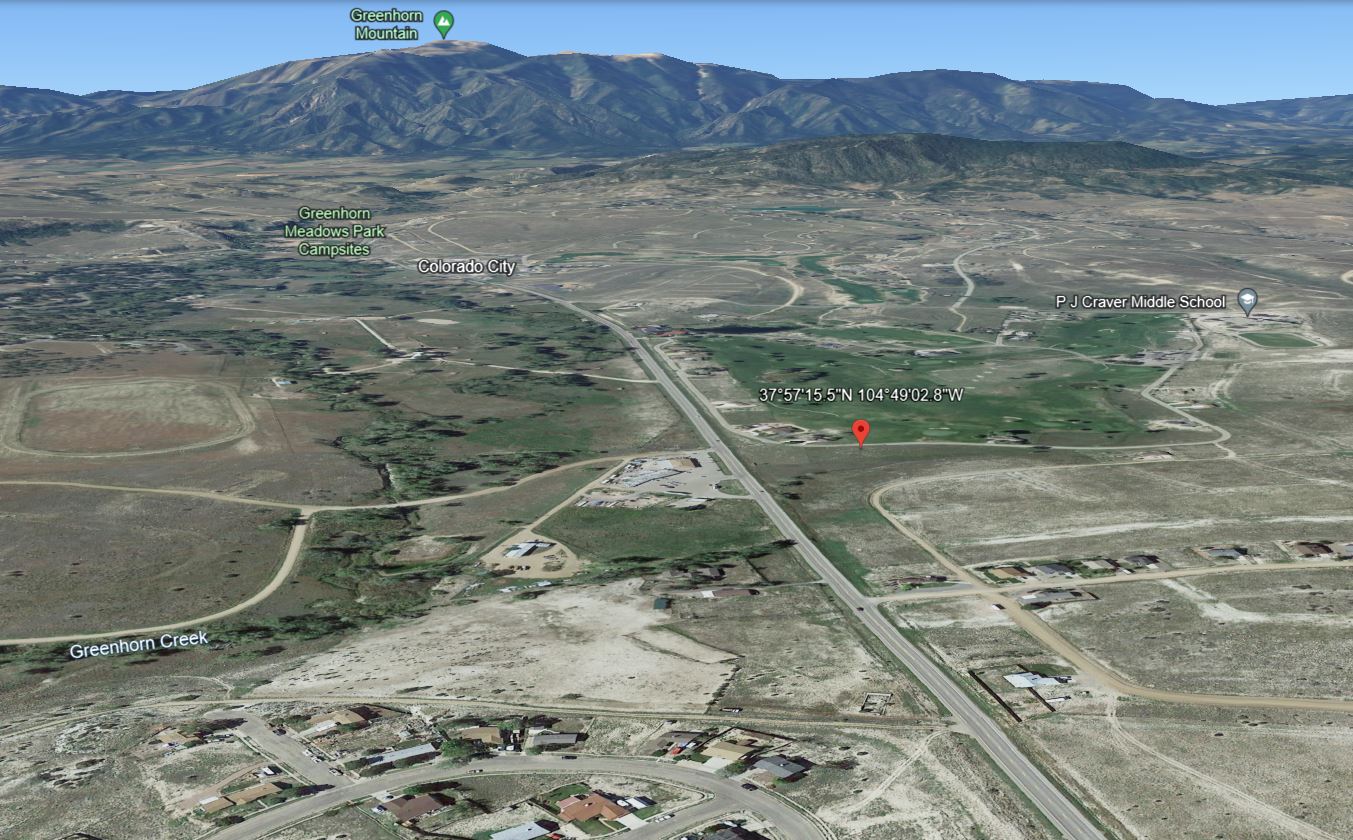 Adjoining Colorado City Lots with Golf Course Appeal in Pueblo County