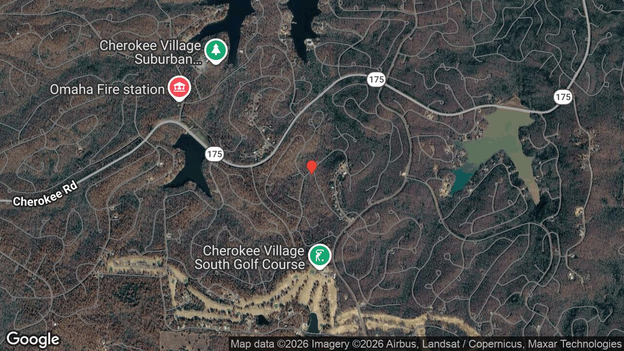 A Wooded Home Setting on 0.32 Acres Near Golf in Fulton County, Arkansas