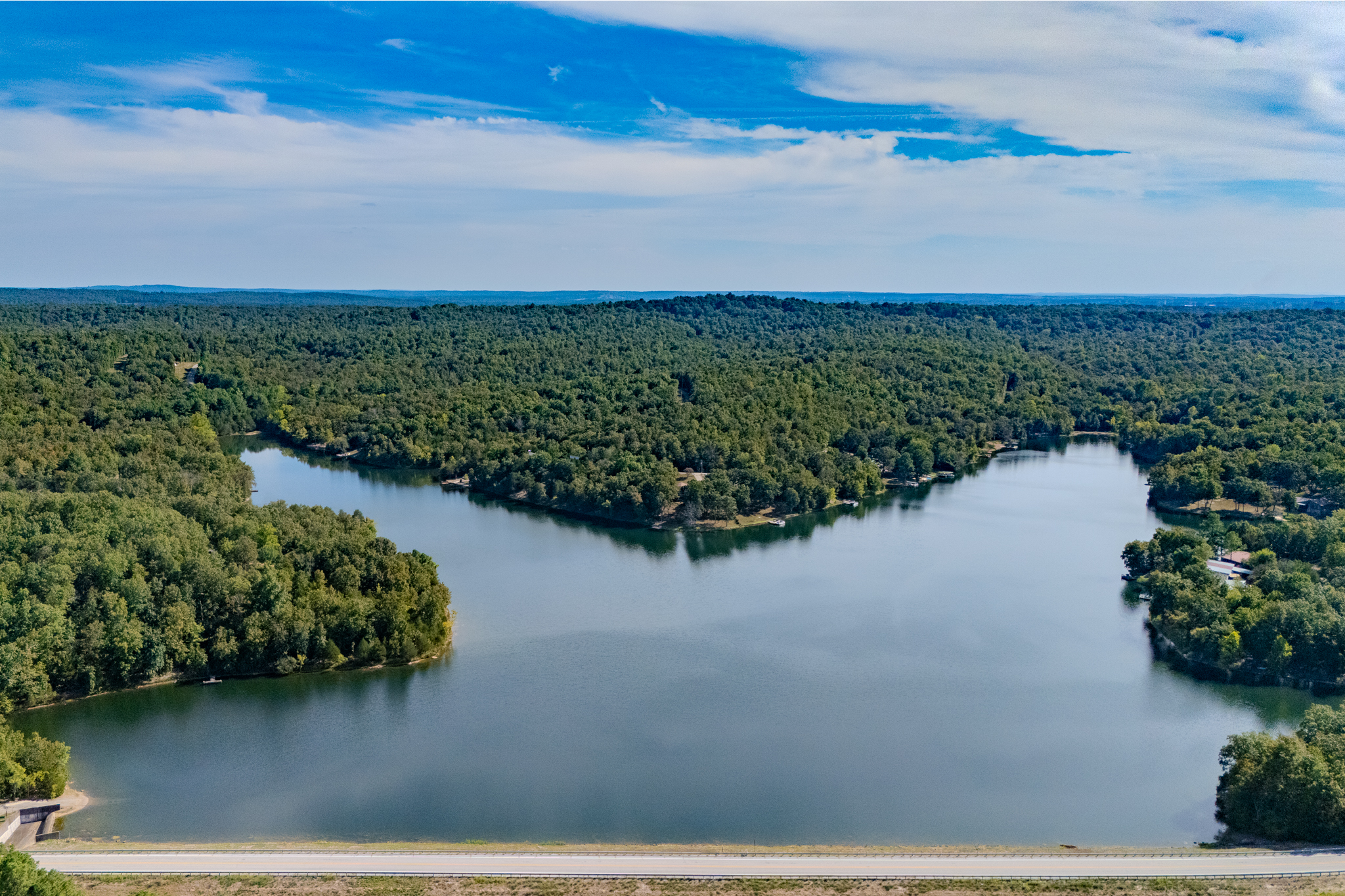 North Arkansas Getaway Parcel with North Arkansas Scenery Nearby near Cherokee Village on 0.29 Acres