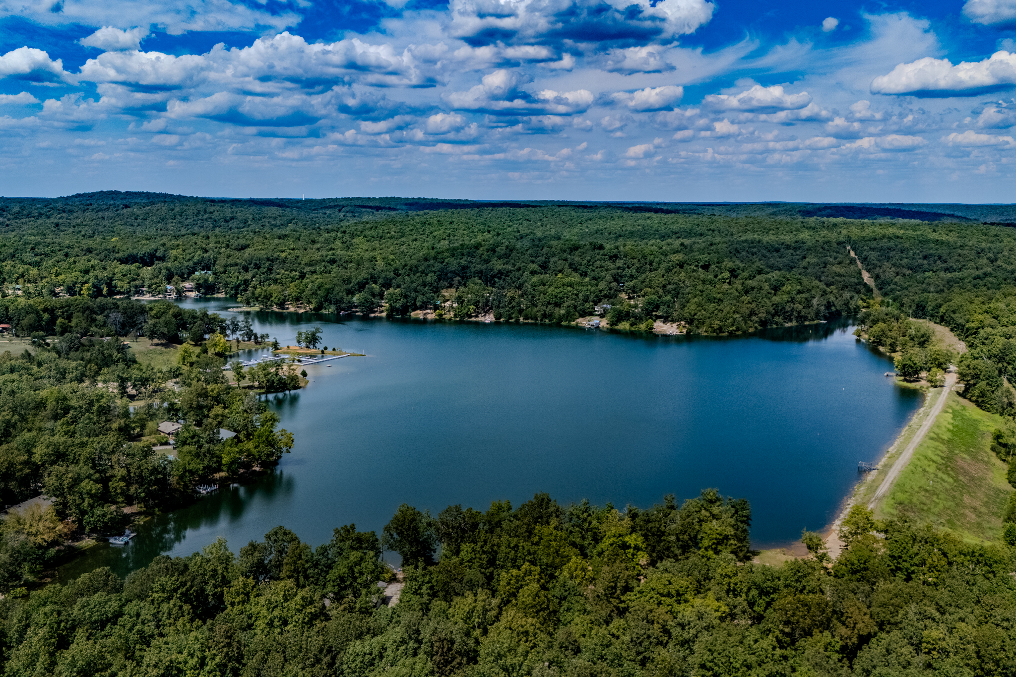 Stay Close to Lake Aztec on 0.24 Wooded Acres in Fulton County, Arkansas