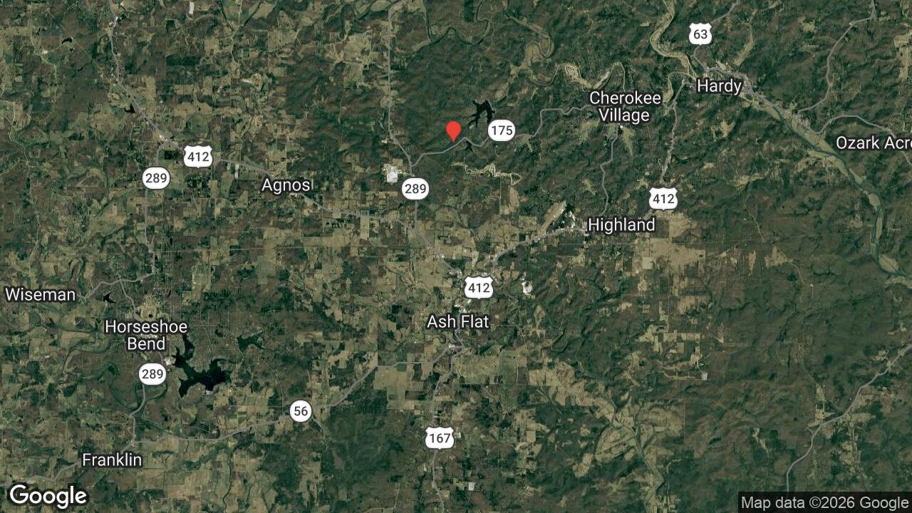 Stay Close to Lake Aztec on 0.24 Wooded Acres in Fulton County, Arkansas