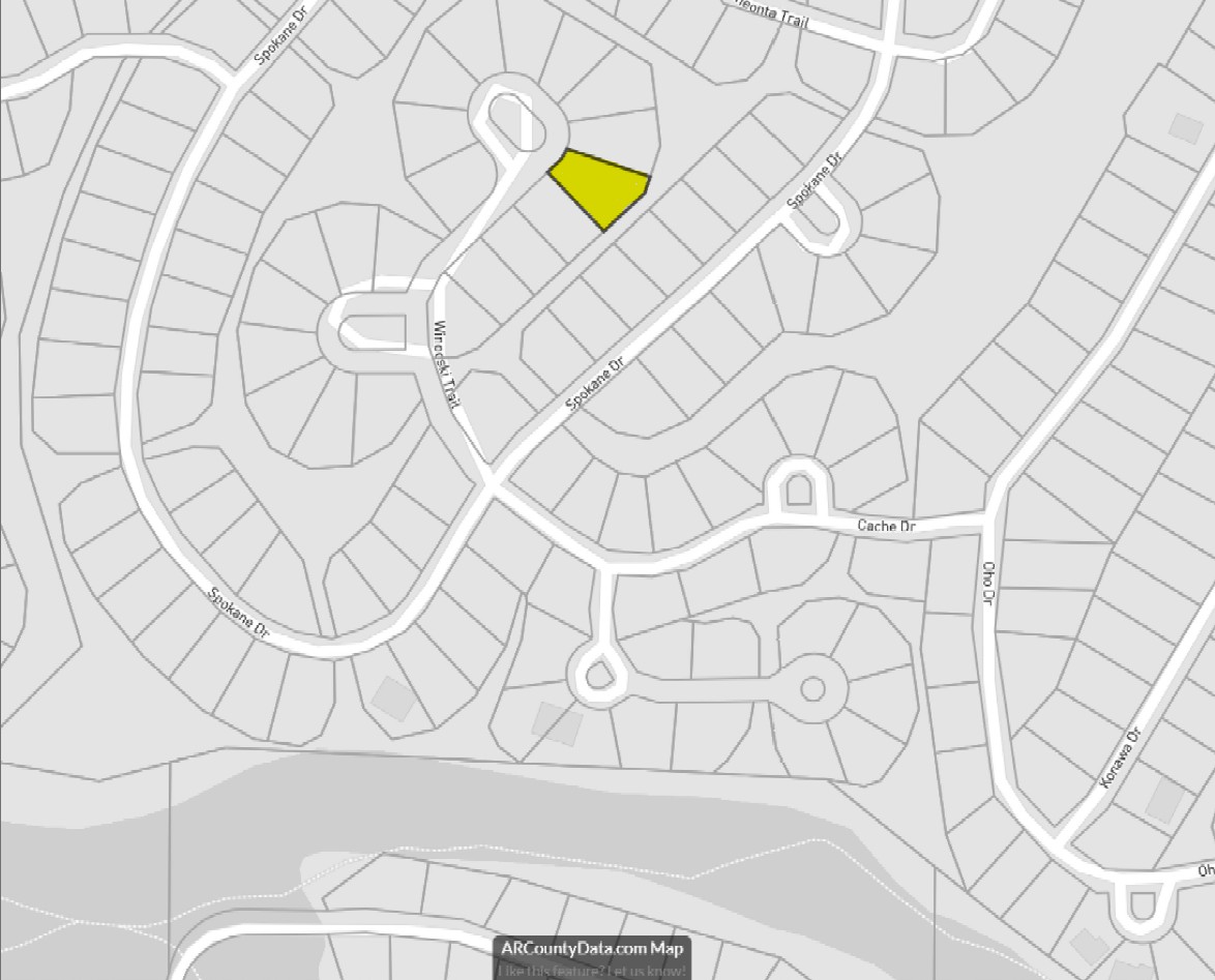 Live Near the South Golf Course on 0.3 Wooded Acres in Fulton County, Arkansas