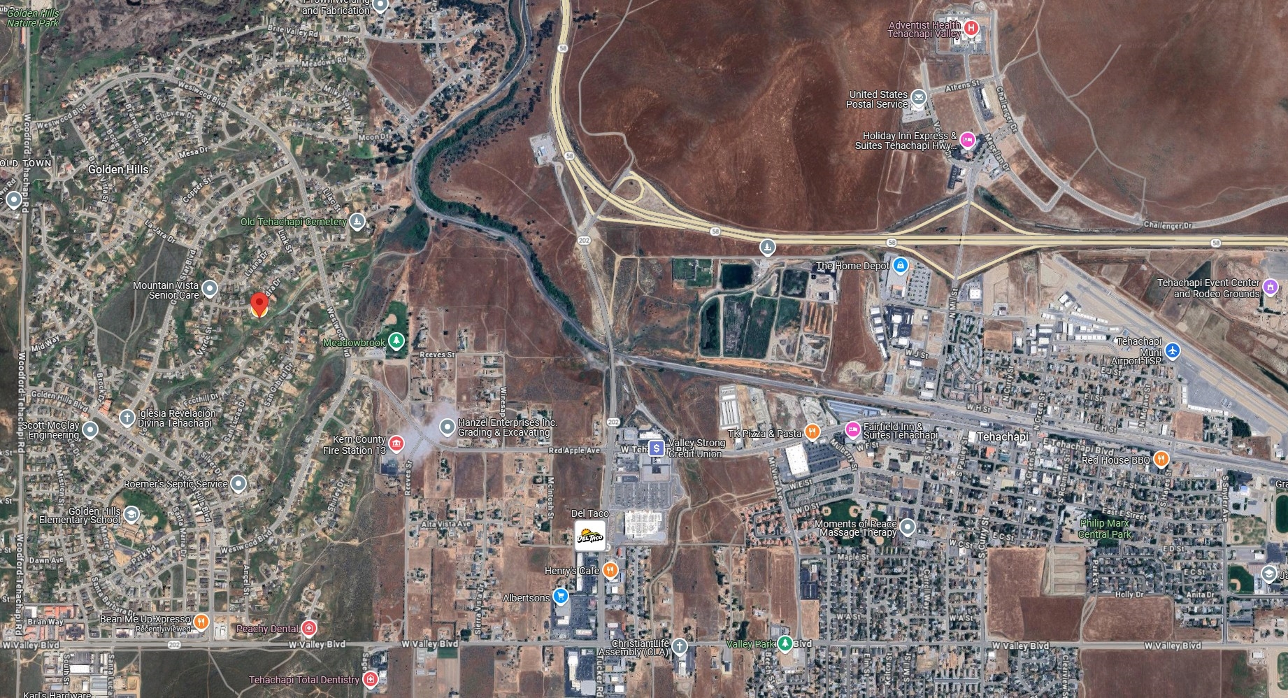 Home and Garden Potential on 0.83 Acres in Golden Hills, Kern County, California