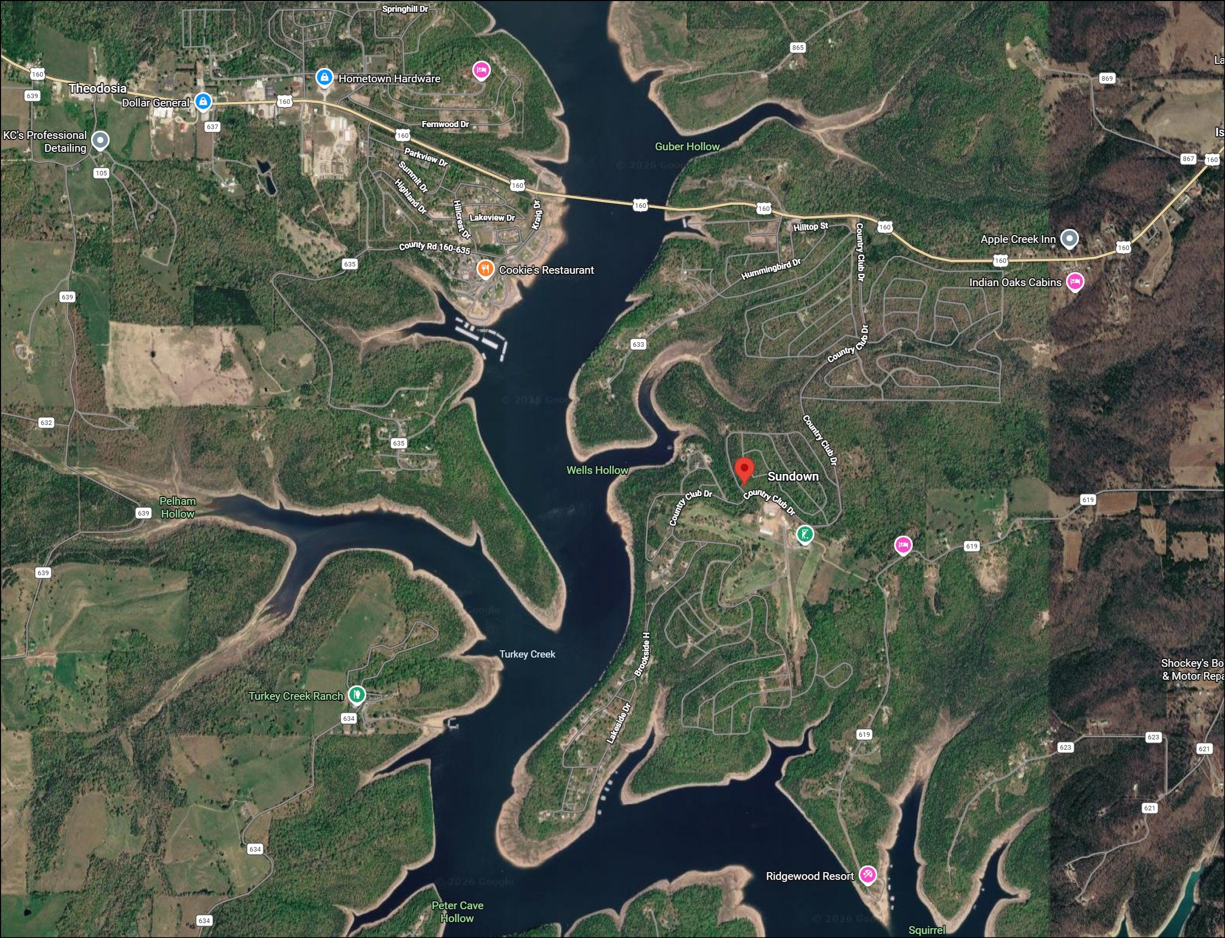 Missouri Ozark County 0.26 Acre Lot next to Golf Course and Bull Shoals Lake! Superb Investment Primed for Development! Low Monthly Payment! - Image 9