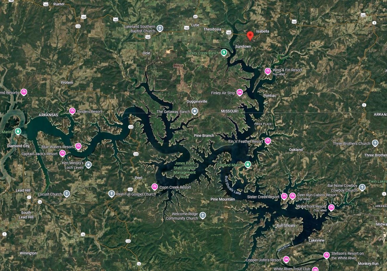 Missouri Ozark County Lot near Bull Shoals Lake and Branson! Great Lake Access Investment with Local Tourism Attractions! Low Monthly Payment!