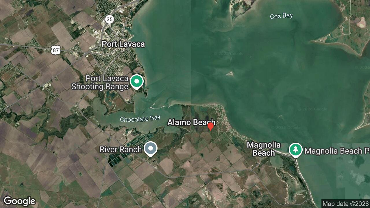 Southern Alamo Beach Calhoun County Homesite Close to Fishing and Beach Access