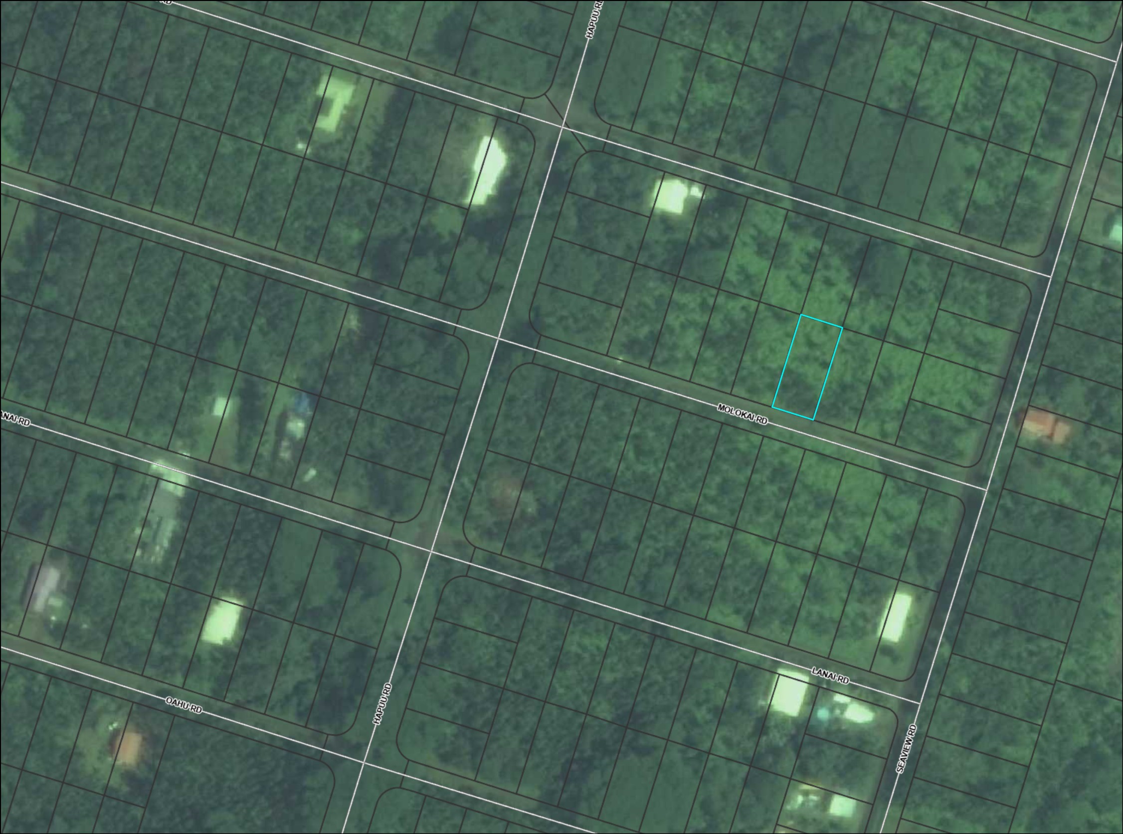Hawaii County Homesite in Nanawale Estates Close to Pahoa and the East Hawaii Coast