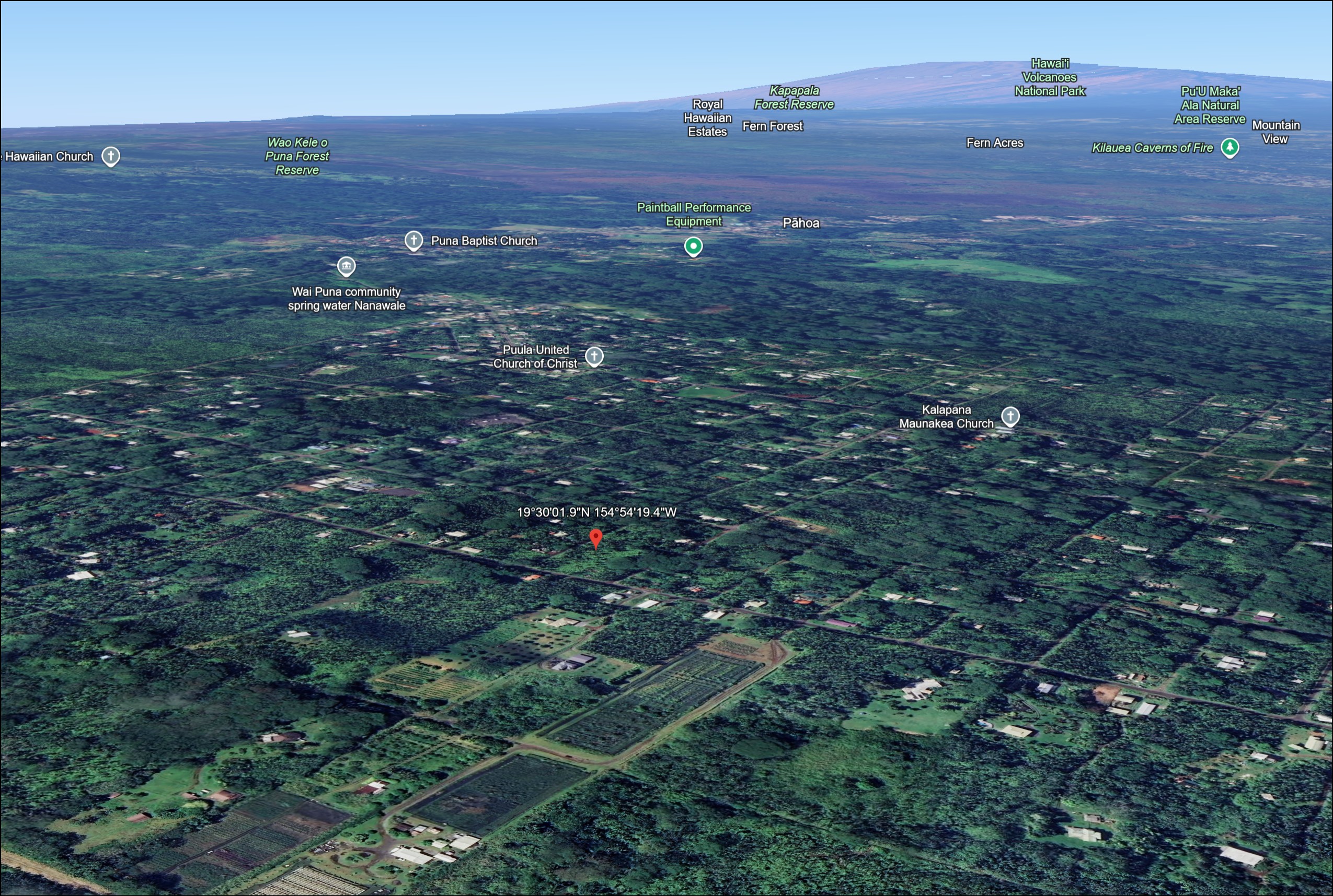 Hawaii County Homesite in Nanawale Estates Close to Pahoa and the East Hawaii Coast