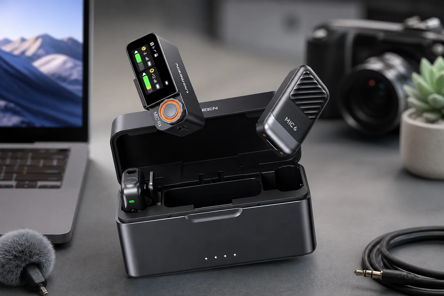 UGREEN Mic6 レビュー：47時間バッテリーとノイキャン搭載ワイヤレス