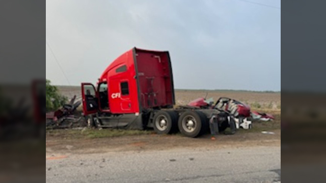 Fatal crash involving Harlingen woman and truck tractor