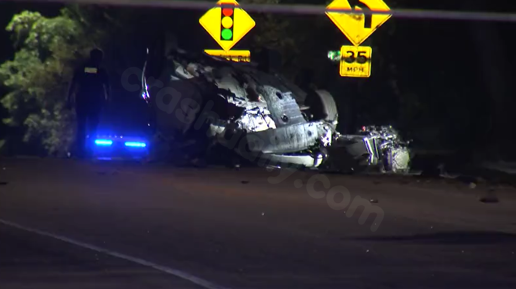 Fatal solo car accident shuts down Trawick Road in Raleigh, per police
