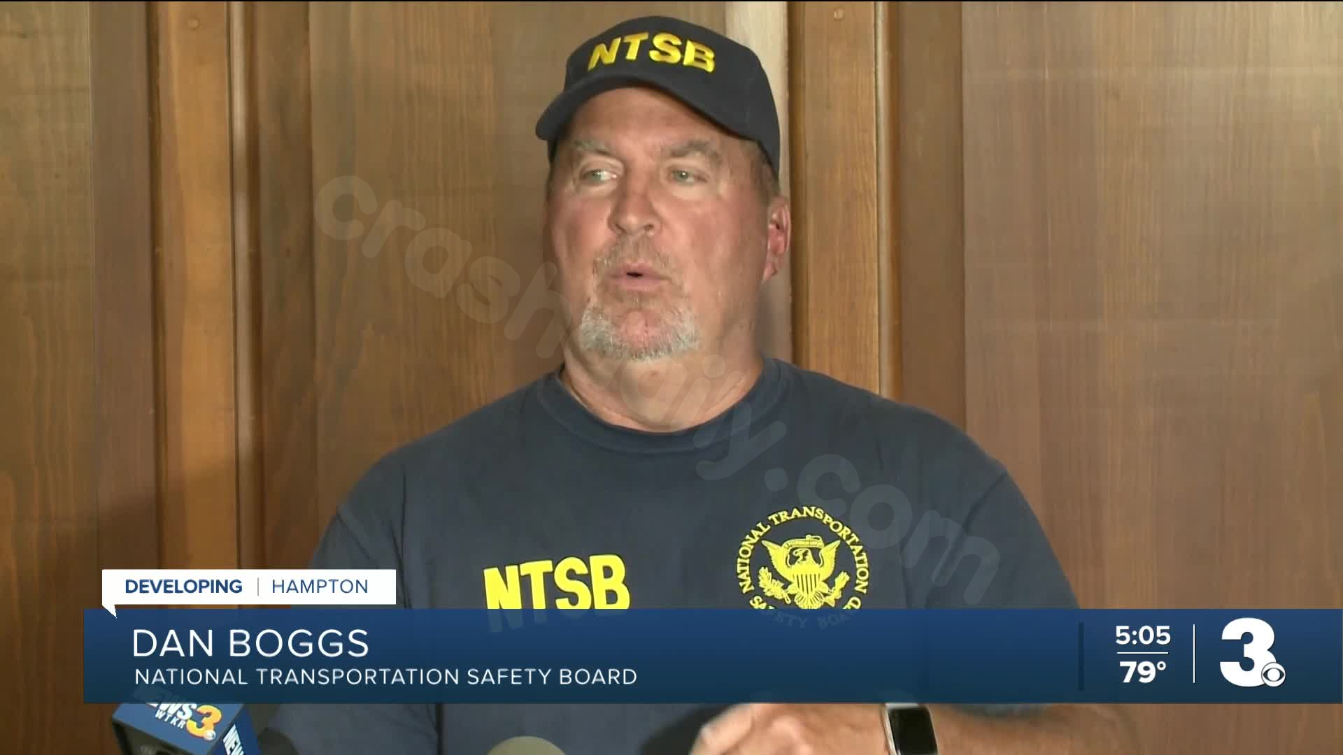 NTSB report: Rob Holland's aircraft 'porpoised' on landing at Langley, leading to fatal crash
