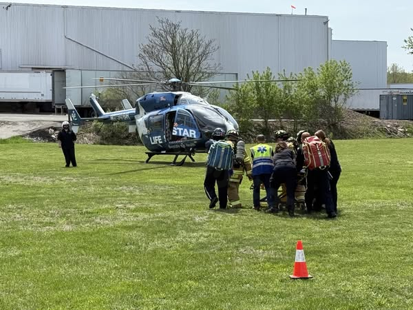 LifeStar attends motorcycle accident on Route 89 in Ellington