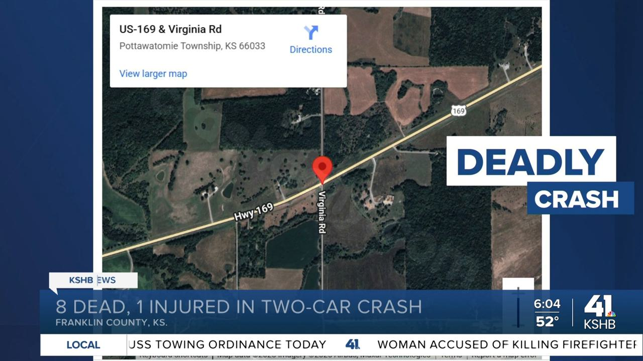 Identification of Tulsa, OK high school students as victims in Franklin County, KS fatal crash