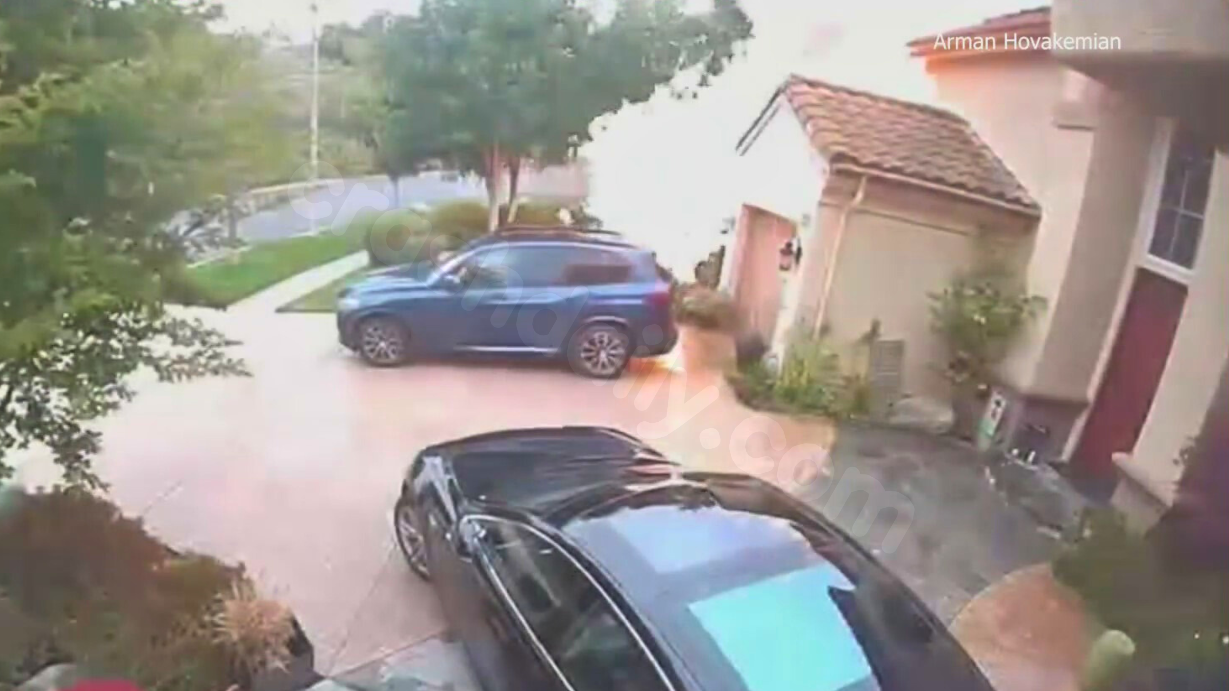 Recent footage captures fatal, fiery plane crash in Simi Valley.
