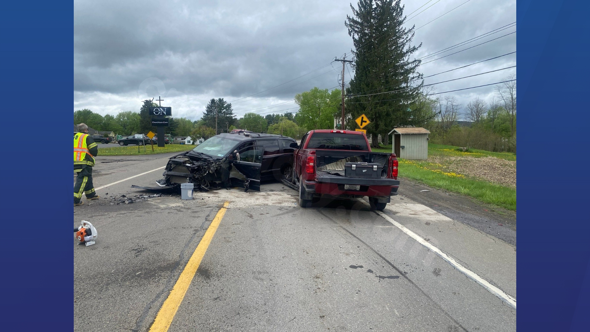 Route 17C segment in Owego shut due to three-car collision - WIVT