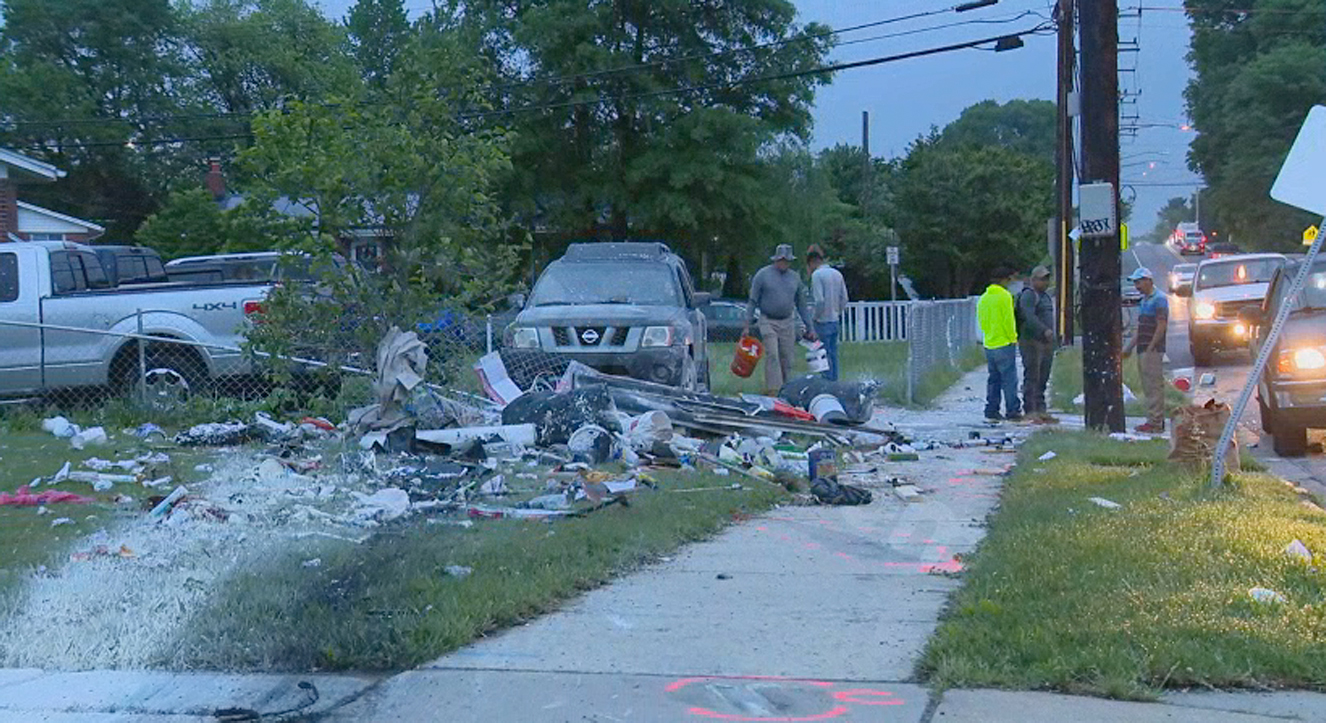 Fatal Adelphi collision claims man's life