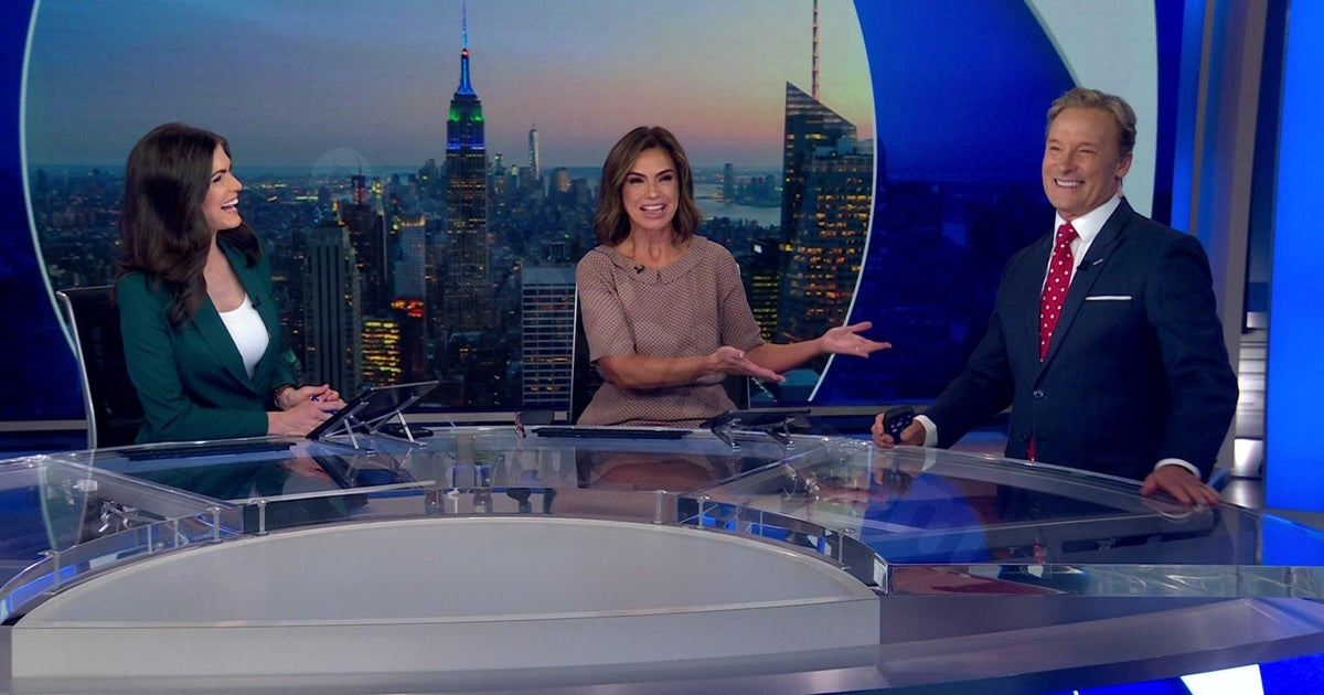 Lonnie Quinn back at CBS NY after accident rehab