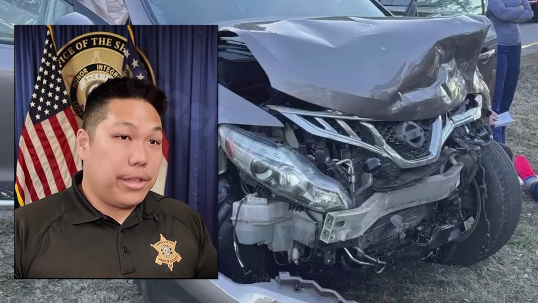 Deputy rescues victim in intense head-on crash