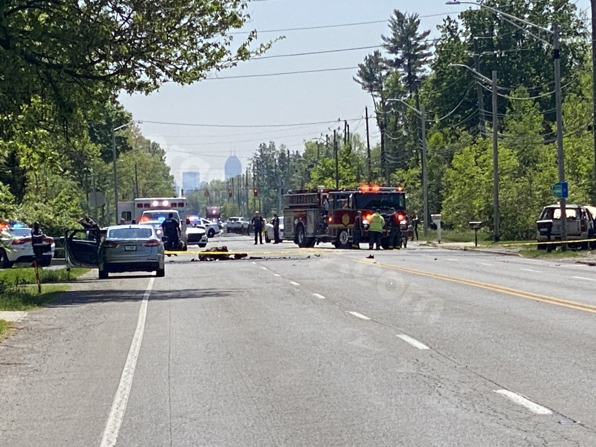 IMPD looks into deadly collision in northwest Indianapolis