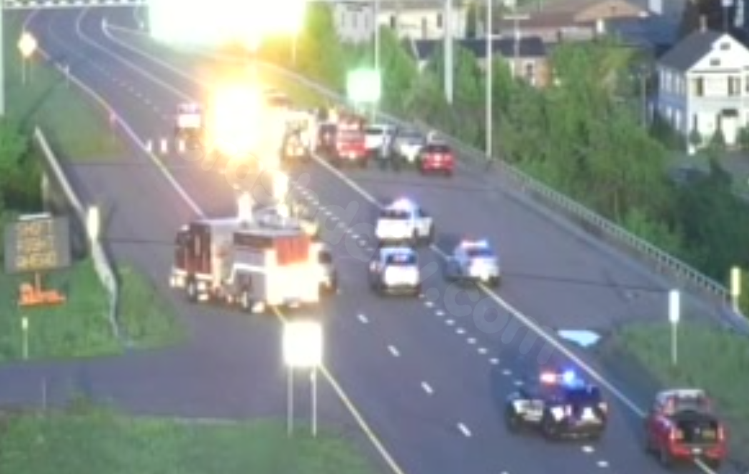 Three injured in rollover accident on Route 72 in Plainville
