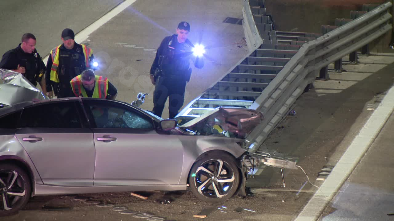 Accident shuts down U.S. 75 northbound near Caruth Haven Lane