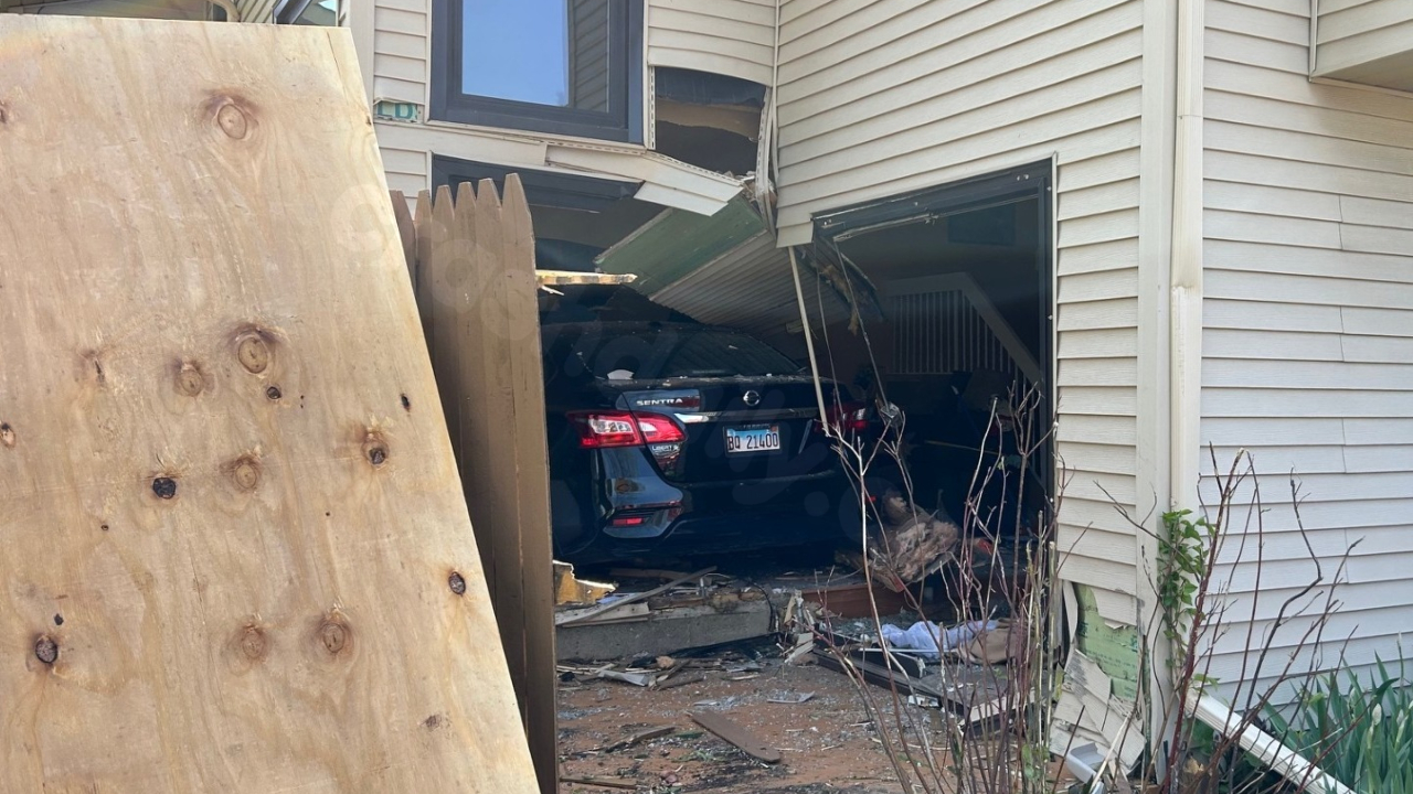 Car crashes into Vernon Hills townhome, displacing two families, fire officials say