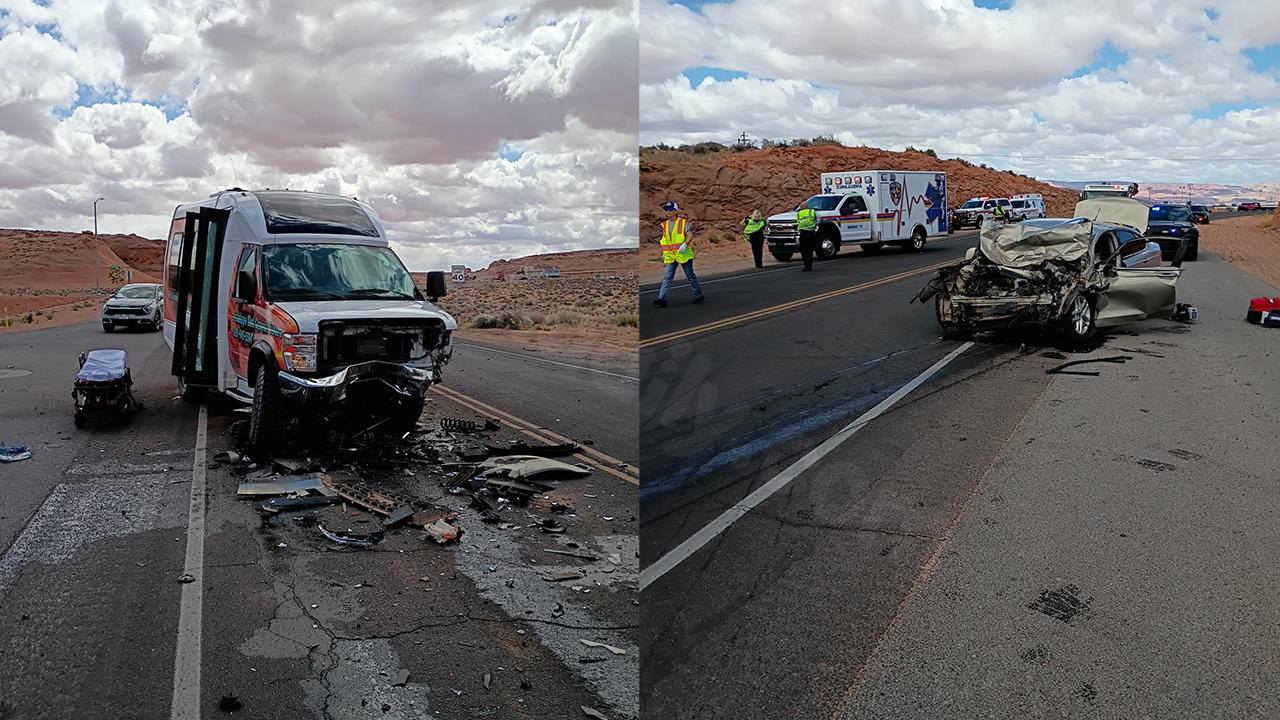 Driver killed in Page crash involving tour bus, PD says