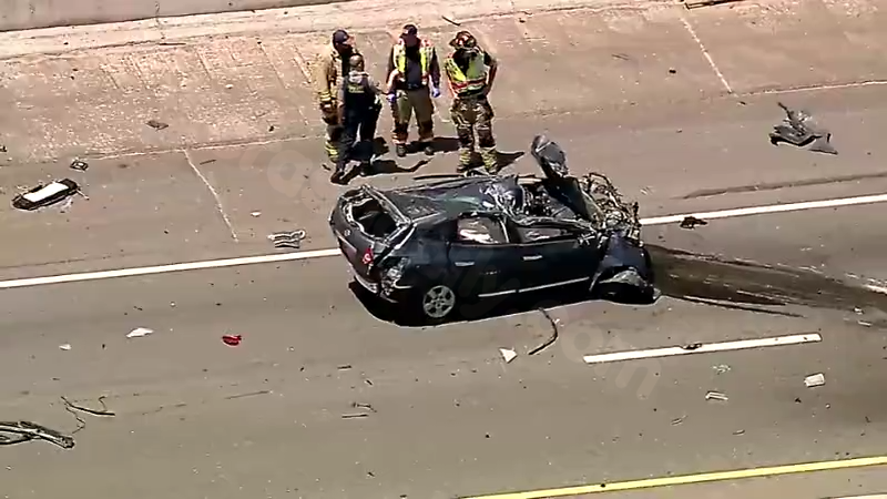 Emergency crews respond to fatal crash southbound on I-35