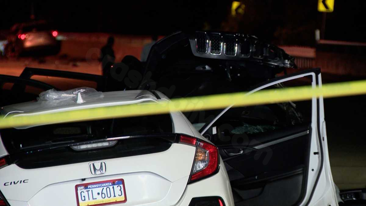 Three hospitalized after multi-car crash at George Westinghouse Bridge in East Pittsburgh