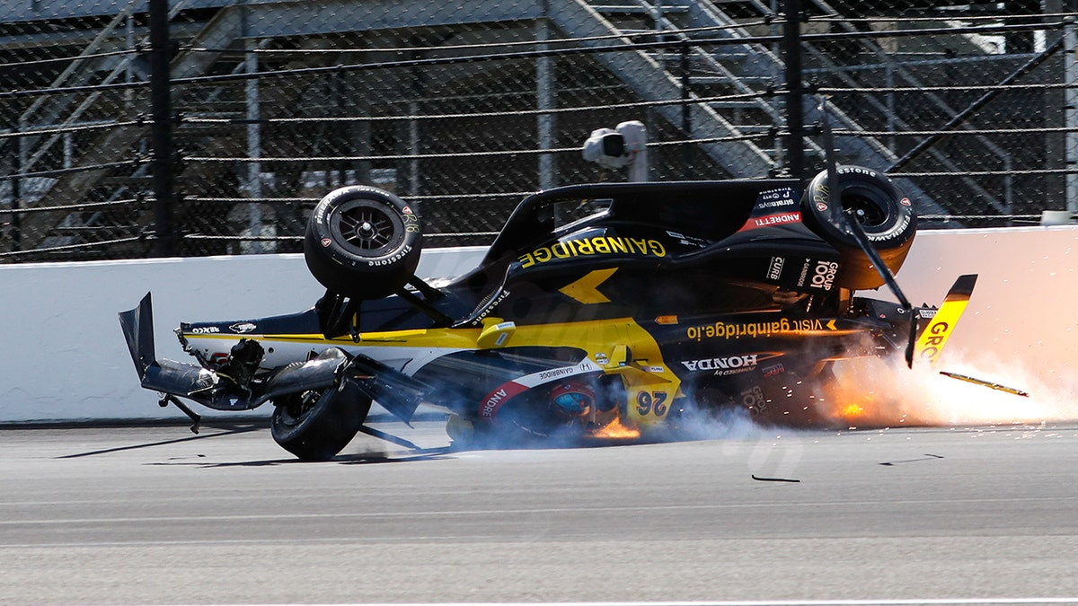 Colton Herta suffers scary crash at Indy 500 qualifying: 'Terrible day'
