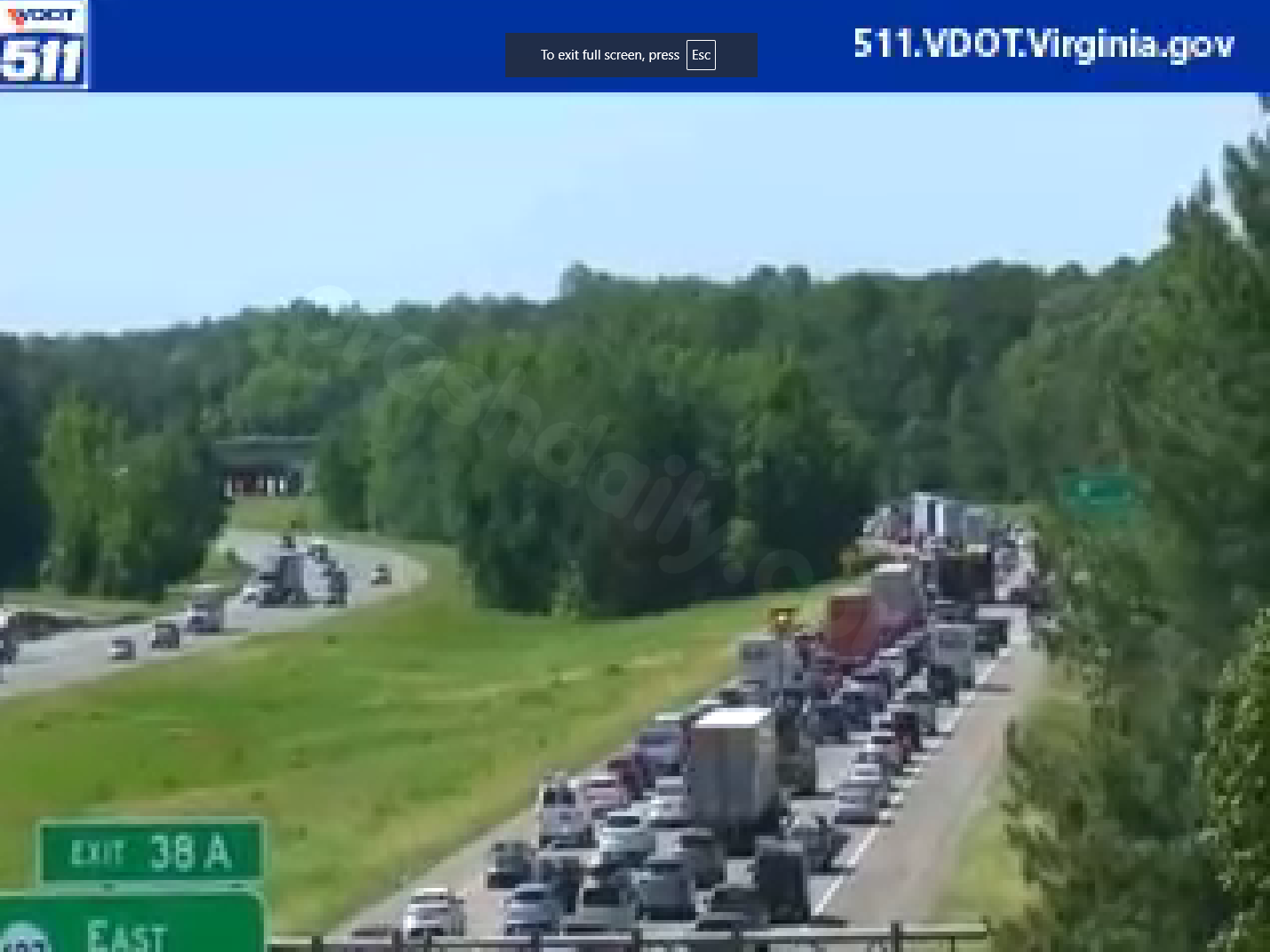 Multi-vehicle crash caused delays on I-295