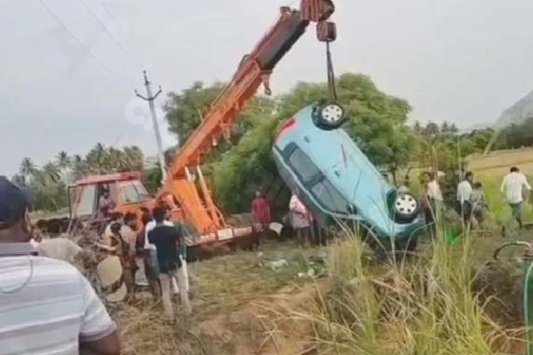 Tragedy in Annamayya District: Car Plunges into Well, Three Dead